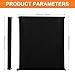 YIFOUM Car Panorama Sunroof Sunshade Curtain Cover Assembly for Mercedes-Benz A Class W177 C118 CLA 180 200 220 250 260 45 2018 2019 (Black)