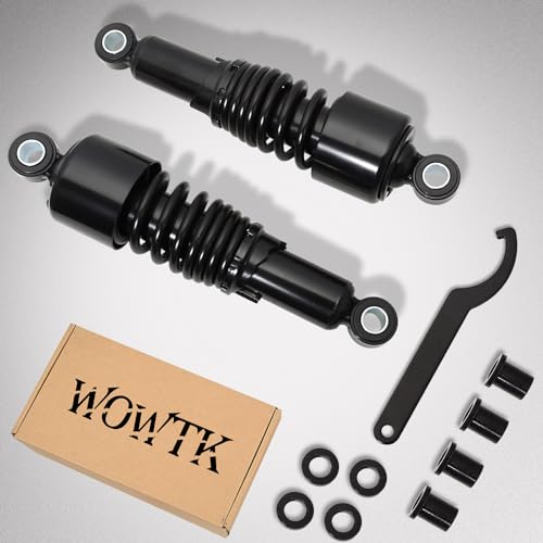 WOWTK Adjustable Rear Shocks for Harley Sportster