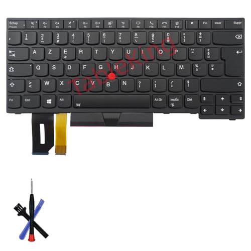 Clavier T14 Gen 2 de rechange rétroéclairé pour travailler le soir