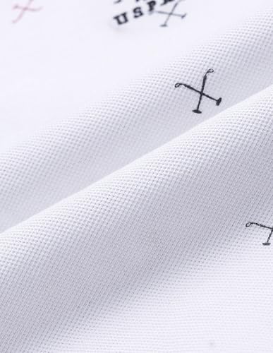 Image of U.S. Polo ASSN. Solid Slim Fit Polo T Shirts for Men - 100% Cotton, Half Sleeves Mens Tshirt