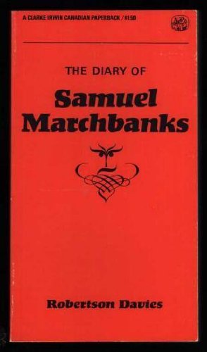 The Diary of Samuel Marchbanks B000LATLUO Book Cover