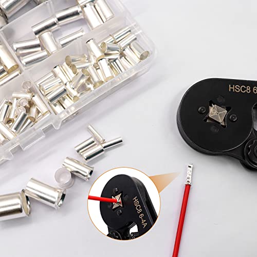 Kit de casquillos mankk para cableado automotriz y reparación del hogar con terminales aislados 7