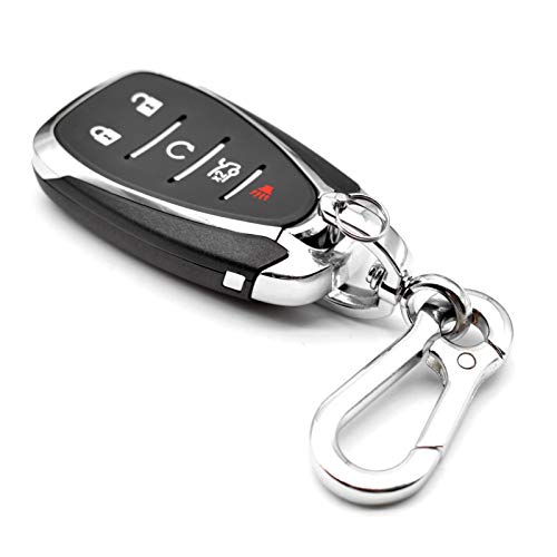 Infipar Car Keychain Metal Key Chain For Car Fob Key Ring Key Clip With Horseshoe Shaped Anti-Lost D-Ring For Men And Women 2 Pack #TOP2