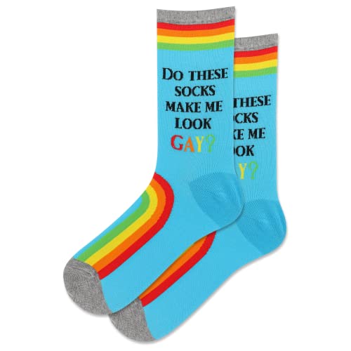 Hot Sox Women's Fun Love & Pride Crew Socks-1 Pair Pack-Cool & Cute Fashion Gifts