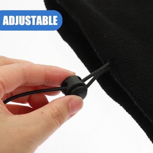 Funda elástica para casco de esquí que evita ruidos molestos 6