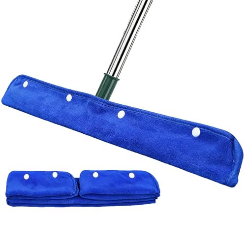 Palaufr Pads de Serpillère Réutilisables,Housse de Raclette Lavable,Chiffon de Remplacement pour Balai | pour Sols et Surfaces Vitrées Intérieures