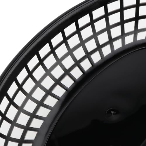 MAHIONG 60 Pack Oval Food Baskets, Plastic Fast Food Baskets, Black Food Serving Basket for Chip, Burgers, Sandwiches, Picnics, Parties, 23x14.5x4cm - Image 2