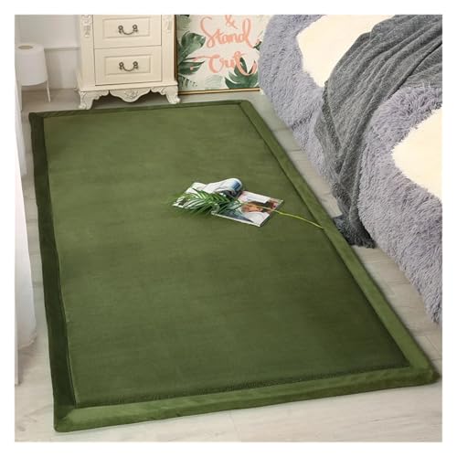 Tapis épais et moelleux en molleton antidérapant isolant phonique pour salon