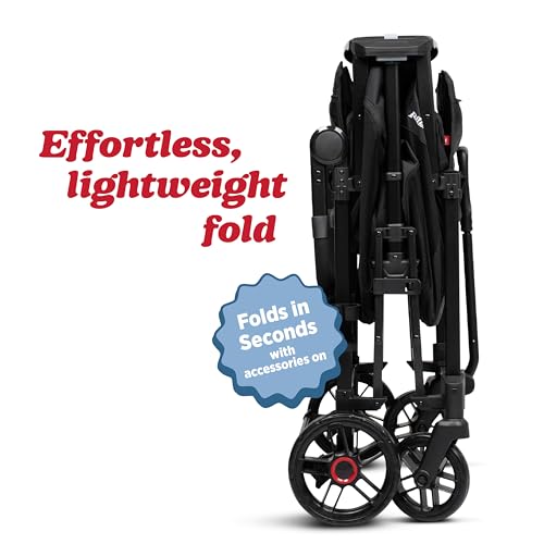 Image of Radio Flyer Voya 2.0 XT 4-Seat Stroller Wagon, For Kids 6+ Months, Compact