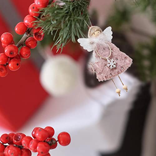Fzbnsrko 3 Pcs Angel Doll Pendants,Christmas Hanging Angel Doll Angel Hanging Ornament Plush Angel Ornaments For Christmas Party New Year,Birthday,Wedding,Valentine'S Day Decoration thumb #6