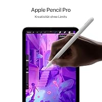Apple iPad mini (A17 Pro): 8,3'' Liquid Retina Display, 128 GB, WLAN 6E, 12 MP Front /12 MP Rückkamera, Touch ID, Batterie für den ganzen Tag – Polarstern – Ansicht 3