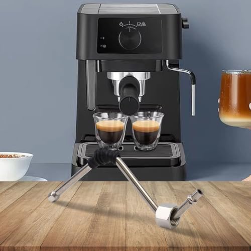Varita de vapor para máquina de café con accesorio de acero inoxidable, mejora tu EC680 y otras máquinas de espresso para espumar leche (1 agujero) - imagen 6