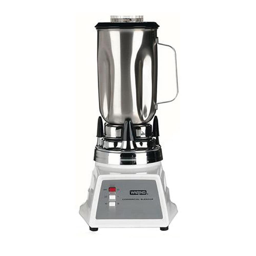 Waring Commercial 7011HS 2-Speed Food Blender with Stainless Steel Container and Heavy-Duty Motor 32-Ounce Silver