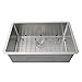 Nantucket Sinks SR3018 30-Inch Small Radius Rectangle Stainless Steel Undermount Kitchen Sink