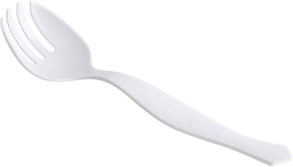 Serving Forks - 144 Count - White Plastic - for Buffets, Catering and Entertaining