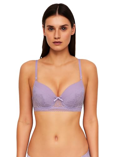 Image of Viola's Secret 6 Pack of Color Print T-Shirt Bras B Cup C Cup and D Cup