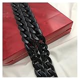 yaoqijie 1 PC 60 cm / 120 cm Staccabile Sostituzione Sostituzione Borsa a Tracolla Cinturino Pesce Bone Bone Acrilico Resina Catena Catena Catena Band Band Band Accessori Lasting