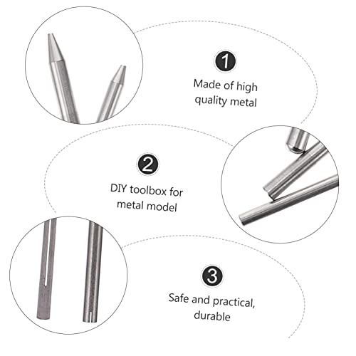 OSALADI 7pcs Conical Bending Tool Car Tool Kit Car Tools Automotive Tool Set Stainless Steel Bending Kits Stainless Steel Model Tool Kit Metal Model Bending Kits Metal Model DIY Tool Hem - Image 3