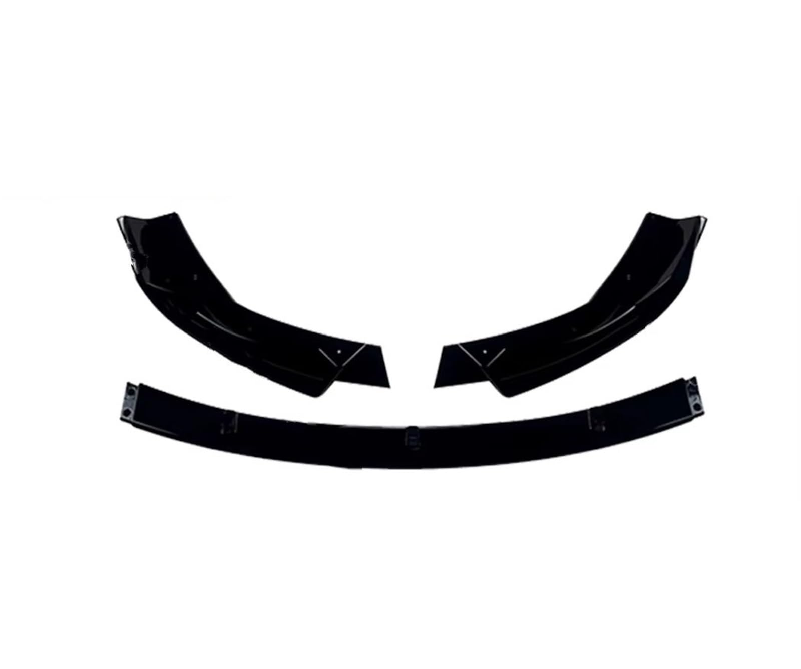 Lèvre pare-chocs avant BMW E60 E61 LCI diffuseur gloss black spoiler kit