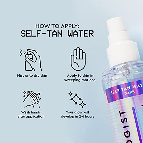 Tanologist Express Self Tan Water, Medium - Hydrating Sunless Tanning Water, Vegan And Cruelty Free, 6.76 Fl Oz #TOP6