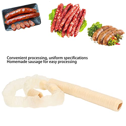 Hasaki Sausage Casings Collagen Casing Diameter Of Sausage Sausage Ham Casing The Sausage Maker - Salami Sausage Casing Kit,(15Mm) #TOP4