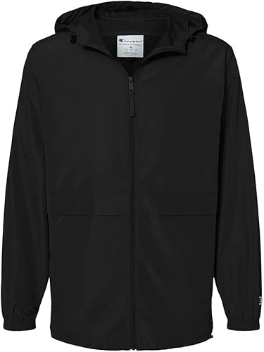 Champion Chaqueta Anorak para hombre, talla 2XL, escarlata, Escarlata