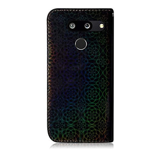 JSLY – Capa de couro PU com fivela magnética horizontal para LG G8 ThinQ com suporte e compartimento