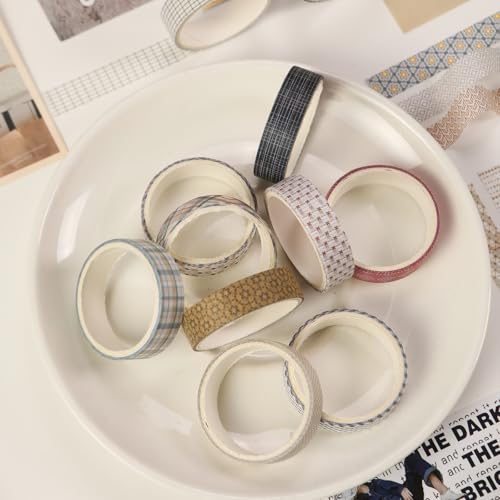 Suministros de diario de viñetas con cinta washi decorativa para planificadores 4