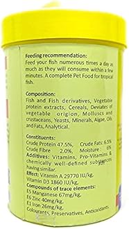 TAIYO Bits Complete Aquarium Fish Food for All Tropical Fishes | The Natural Color Enhancer | 120 g