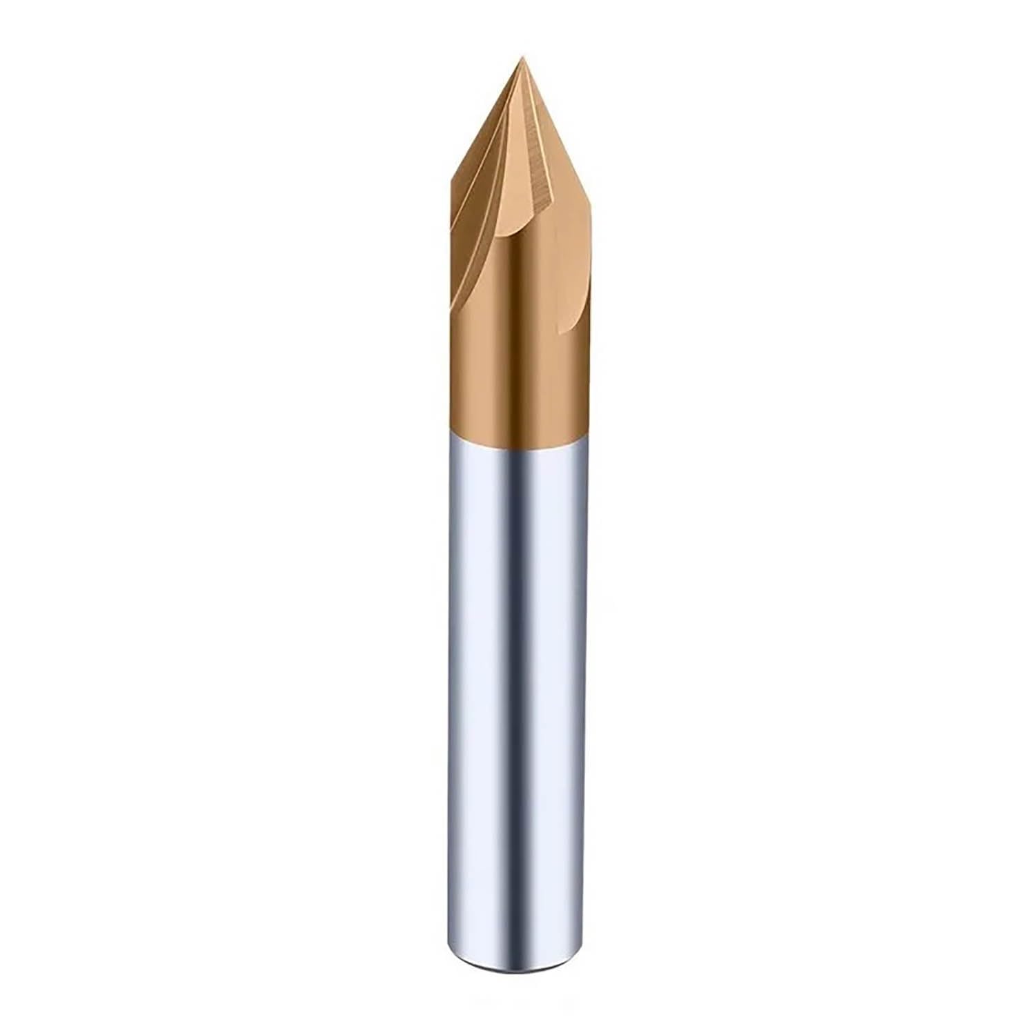 8mm 10mm Shank Milling Cutter Carbide Chamfering Mill 60/90/120 Degrees 3 Flute Router Bit Engraving Bit for Aluminum Copper CNC End Mill(90 Degrees,8mm Diameter Shaft)