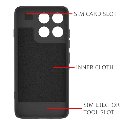 Image of Shockproof Case Compatible with Motorola Moto Edge 70 5G | Full Camera Protection | TPU Flexible Back Cover for Motorola Moto Edge 70 5G (Graphite Grey)