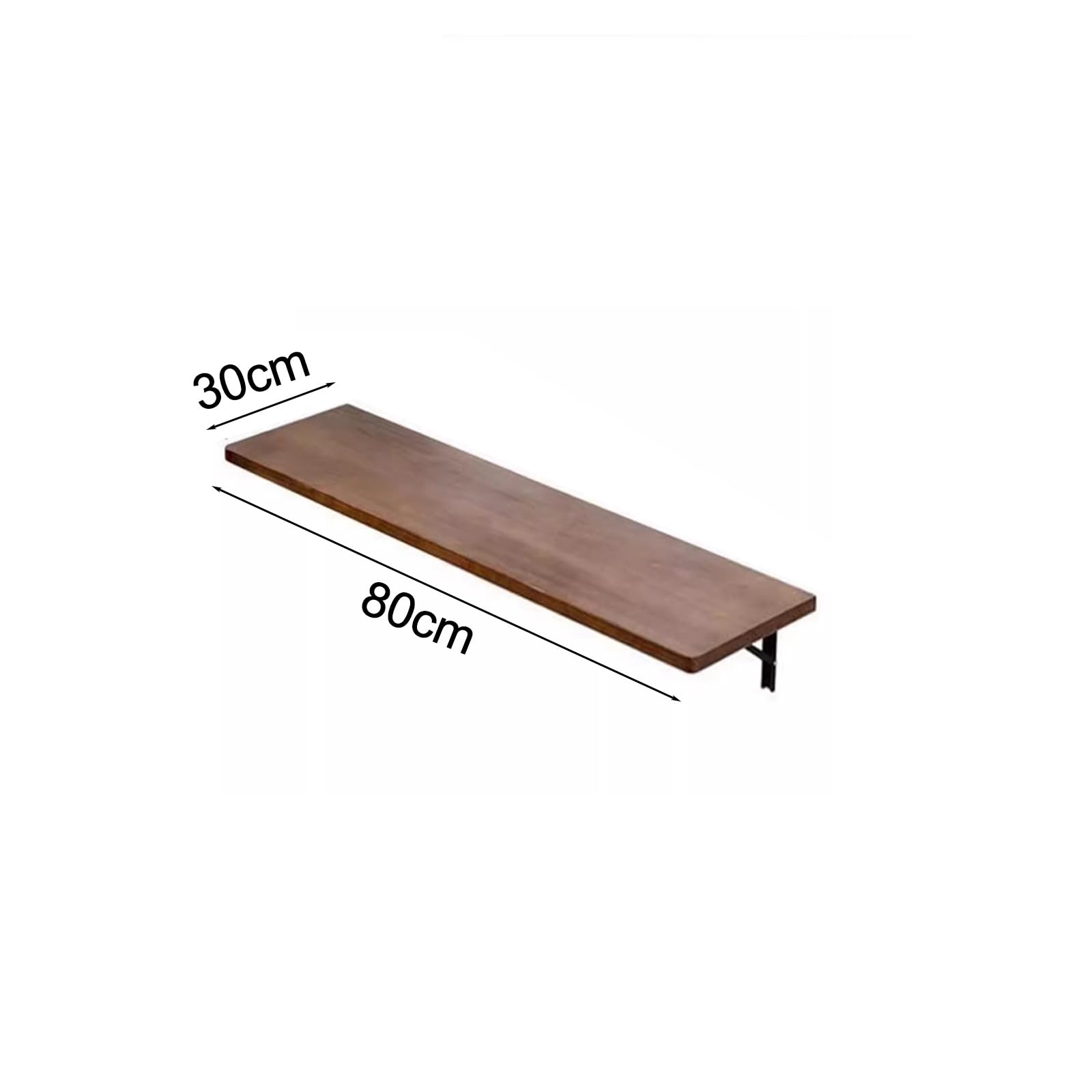 Scrivania pieghevole da parete, tavolo pieghevole per computer portatile, in legno massello, scrivania salvaspazio per piccoli appartamenti, studio, camera da letto, cucina