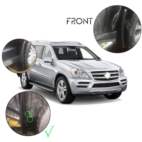 Guardabarros para Benz GL X164 que evitan salpicaduras y protegen la carrocería de tu coche 3