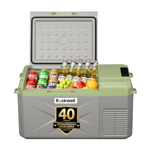Image of Rockwell RMC20X Car Cooler /Freezer, Portable Fridge for Outdoor Adventures, 240V AC Power Cord & 12V Car Adapter