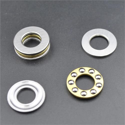 Rodamiento miniatura F8-16M de alta rotación axial y medidas 8x16x5 mm, pack de 10 piezas 5