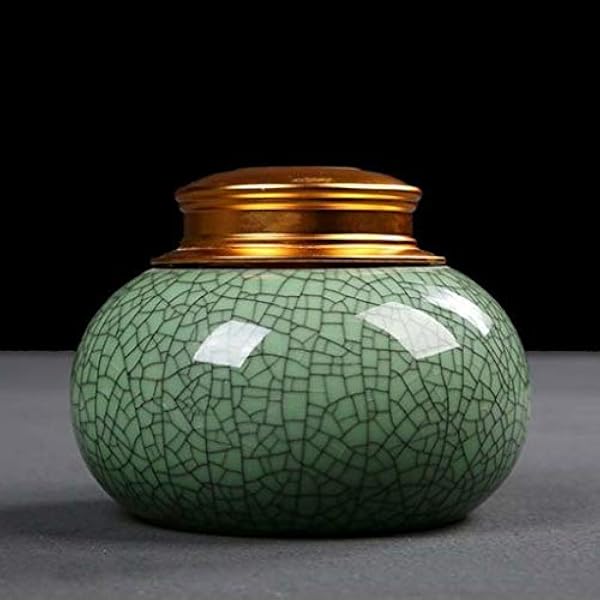 Crematie-as Asurn Huisdierenurnen voor honden As voor uw beste vriend Hond of huisdier Urn Bewaaras (witte stijl)