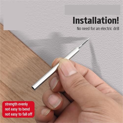 Clavos invisibles dobles para molduras con hilo, paquete de 200 piezas miniatura 6