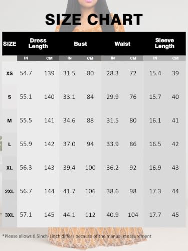 Image of PinkPatty Women's Plus Size Maxi Dresses Casual Flowy 3 /4 Sleeves Dress Printed Vacation Dress for Daily Wear with Belt