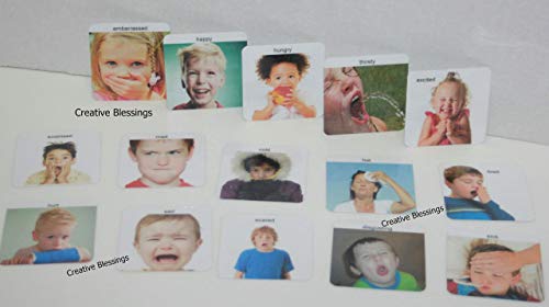 image for Creative Blessings 150 REAL PICTURE CARDS FOR AUTISM, SPEECH, ADHD, CO