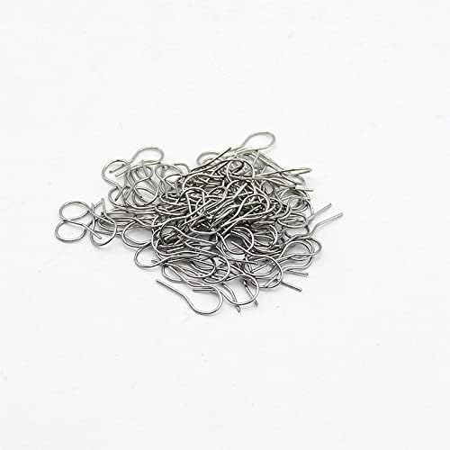 High Temperature Resistance Tungsten Wire Hanging Firing Hook Jump Rings Pottery Ornament Hanger U Shape Hooks (200PCS)