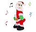 ALIMITOPIA Twerking Santa Electric Toy,Christmas Musical Doll Dancing and Singing Xmas Plush Wiggle Hip Santa Claus Electric Toy Funny Gift(English Song)
