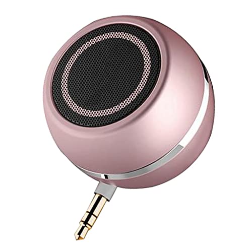 Mini altavoz jack 3.5mm para móvil que soluciona el bajo volumen de los portátiles