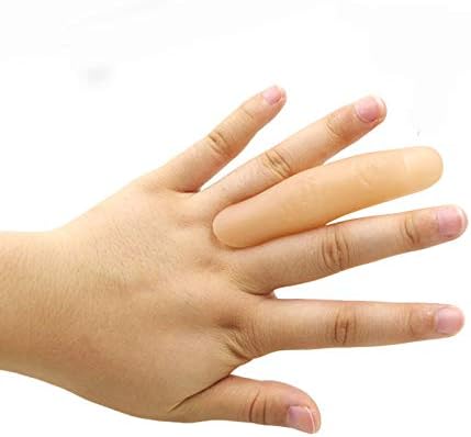 Miniatura 2 de MOMOMAGE 5 piezas de dedo falso sexto accesorios mágicos tamaño mediano pulgar de goma trucos de magia de cerca desaparecen aparecer accesorios de