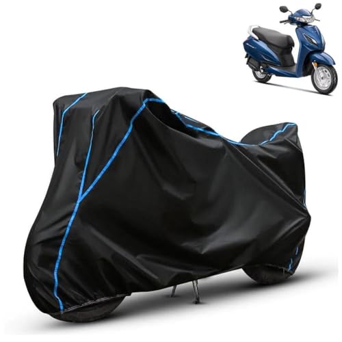 Image of Kerwa Waterproof Bike Cover Compatible with Honda Activa | Dust Proof, UV-Resistant, All-Weather Protection Bike Body Cover, Windproof Elastic Bottom