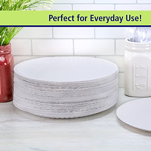Nicole Home Collection Everyday Dinnerware Paper Plate, 9-Inch (100 count)