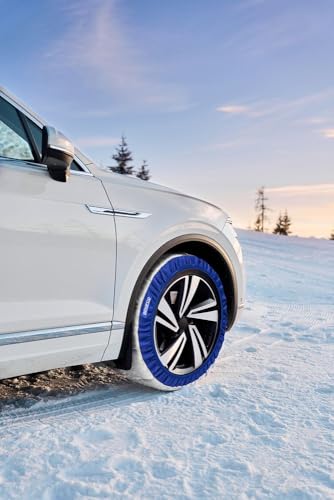 Set Da 2 Pezzi Di Calze Da Neve In Tessuto Bianco Silenziose - Taglia L - 7