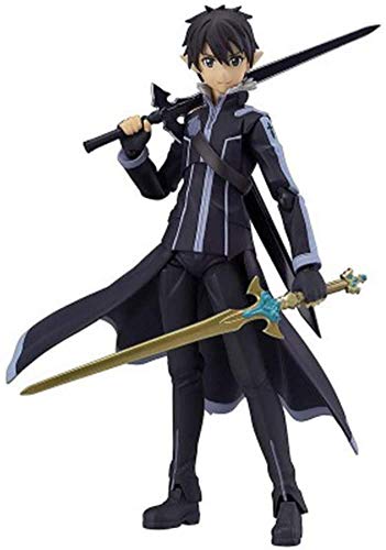 Sword Art Online Kirito Action Figure Anime Statua...