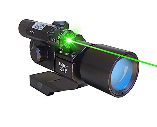 Aimpro SRP-G Red Dot Sight Gun Scope with Green Laser