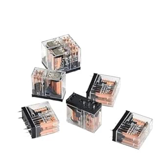 5 Stück G2R Relais 5/8-polig - 12V/24V DC Leistungsrelais Für Elektronik
