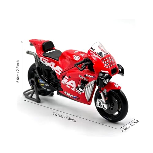 Modelo Motocicleta GasGas Tech3 MotoGP 1:18 2023 miniatura 4